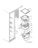 Fresh food shelves