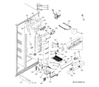 GE PSI23SCRASV fresh food section diagram