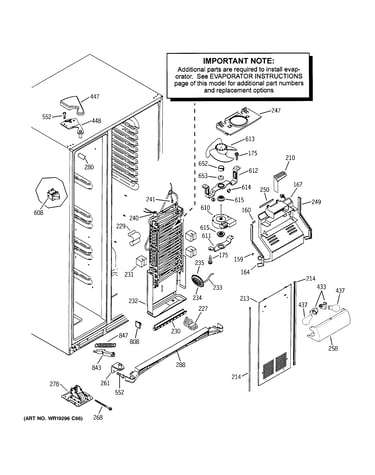 Freezer section