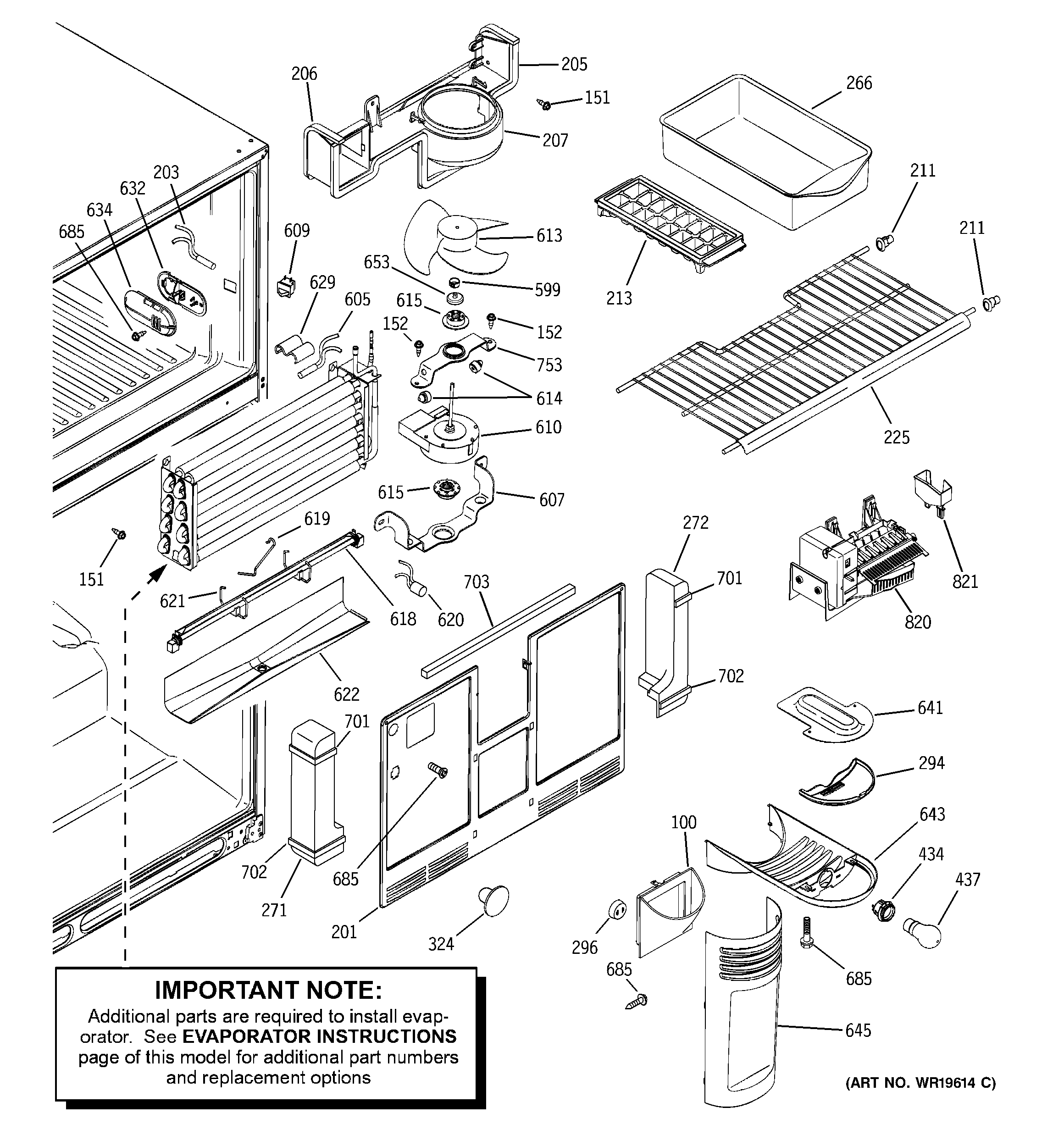 Freezer section
