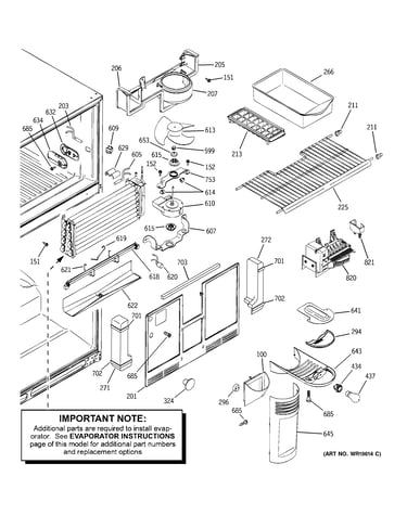 Freezer section