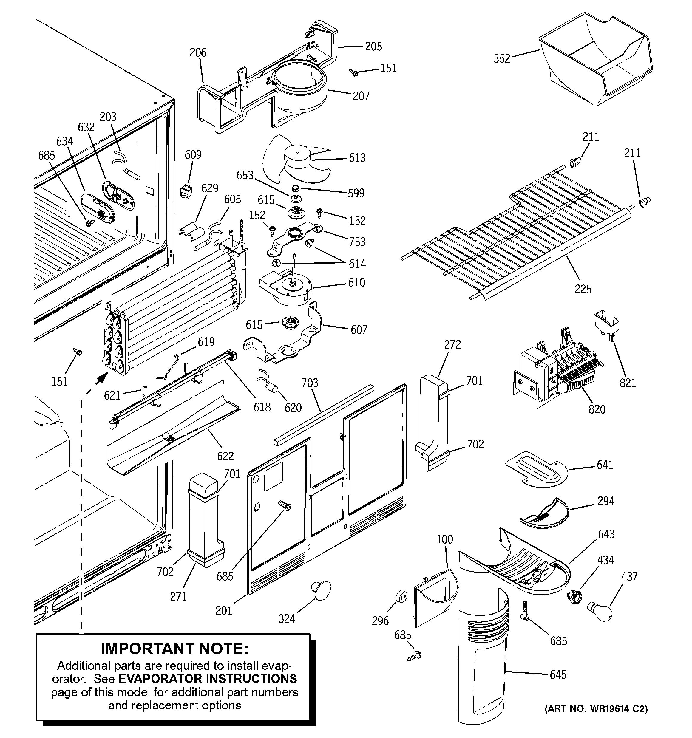 Freezer section