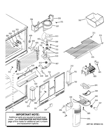 Freezer section