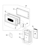 Control panel & door parts