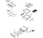 GE ZTD910WB1WW warming drawer assembly diagram