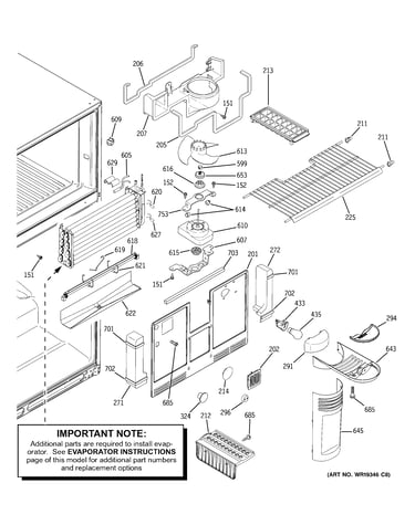 Freezer section
