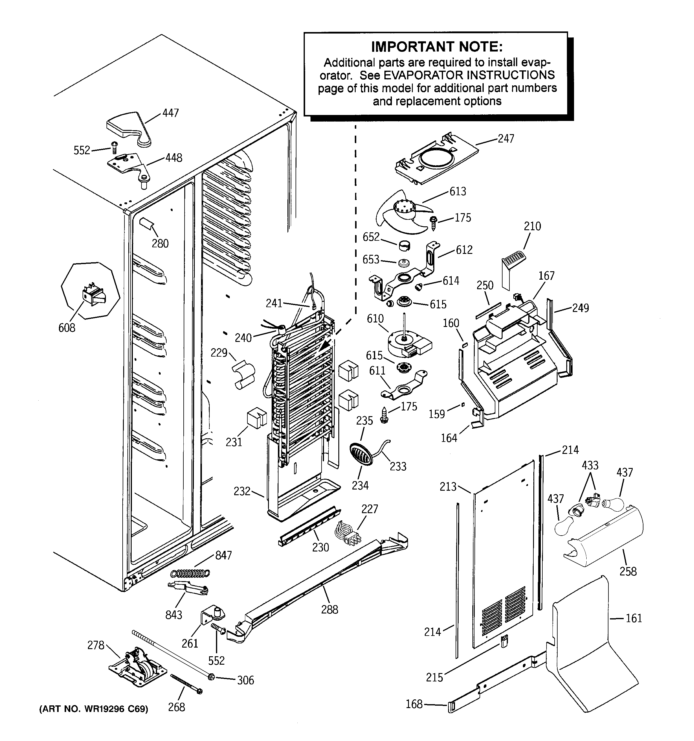 Freezer section
