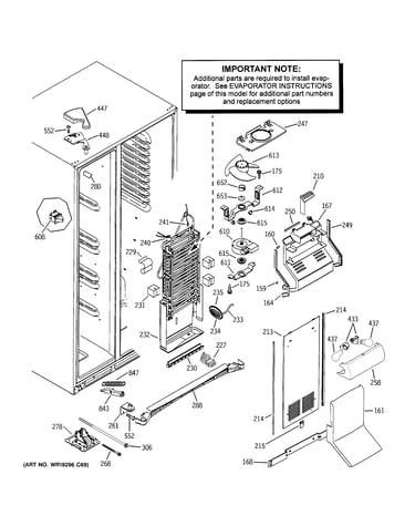 Freezer section