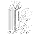 GE PSI23SGRBSV fresh food door diagram