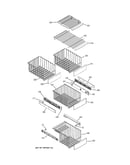 Freezer shelves