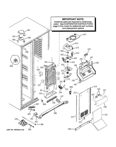 Freezer section