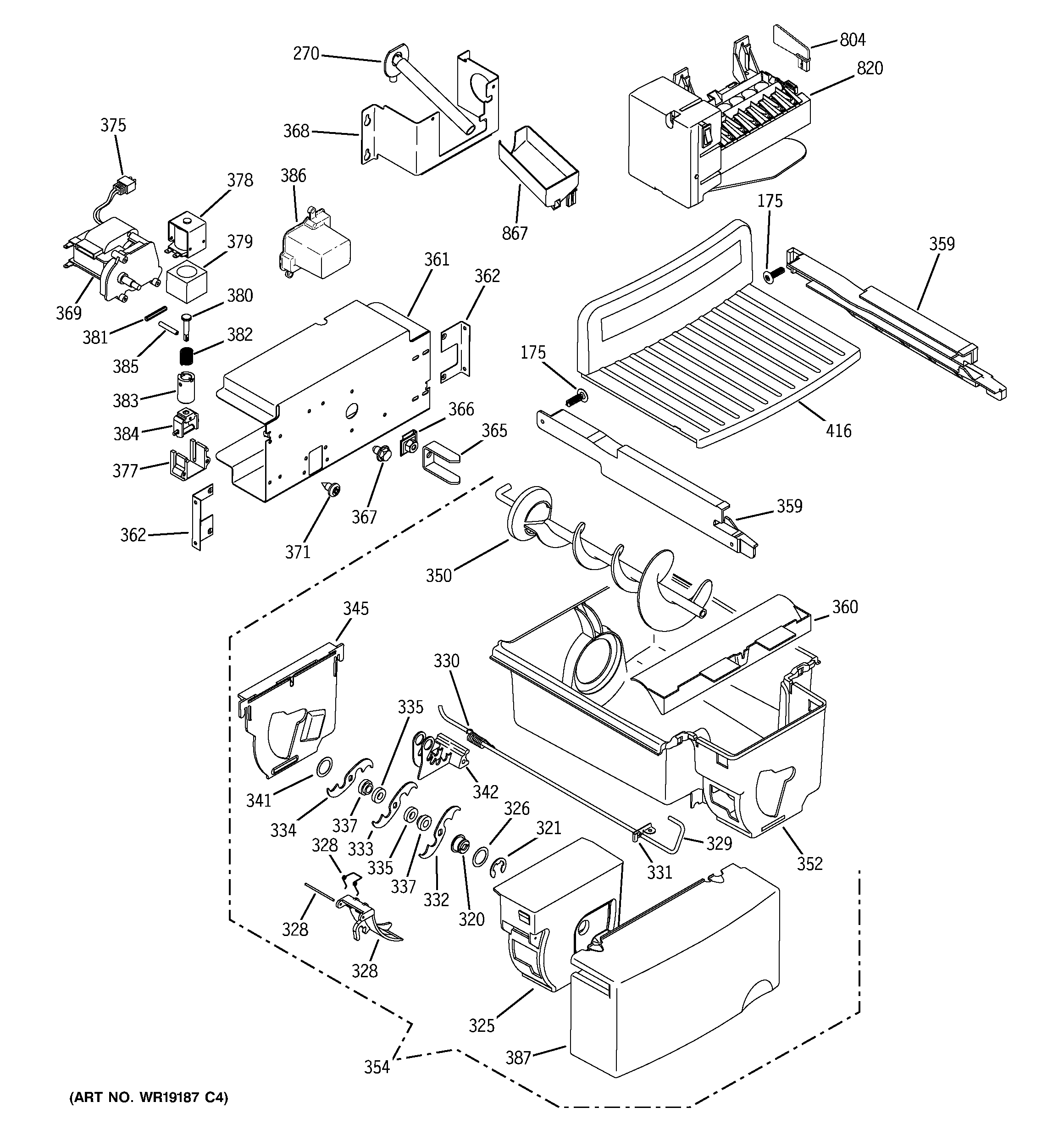 ICE MAKER & DISPENSER