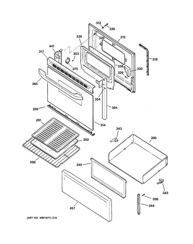 Door & drawer parts