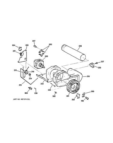 Blower & drive assembly