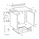 GE DCCB330ED2WC cabinet diagram