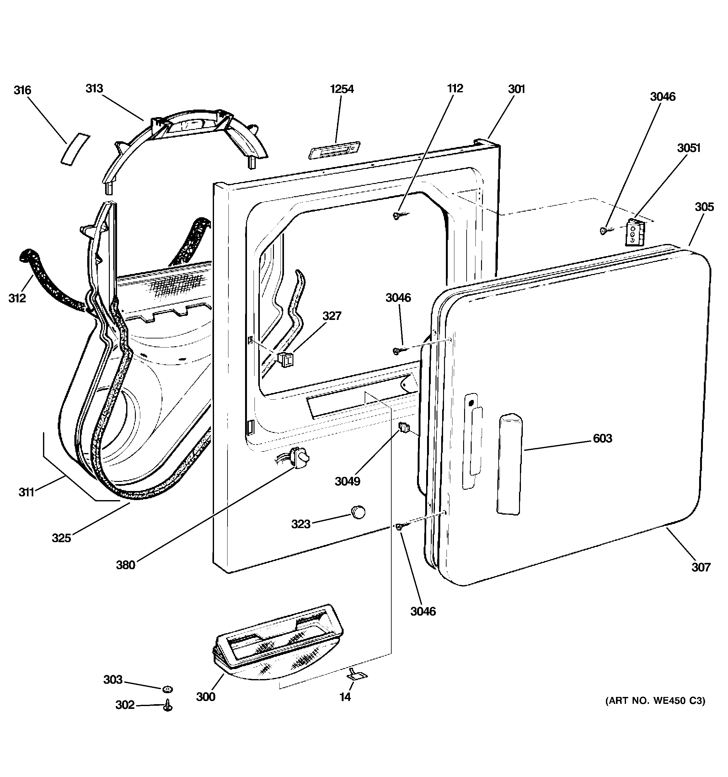 FRONT PANEL & DOOR