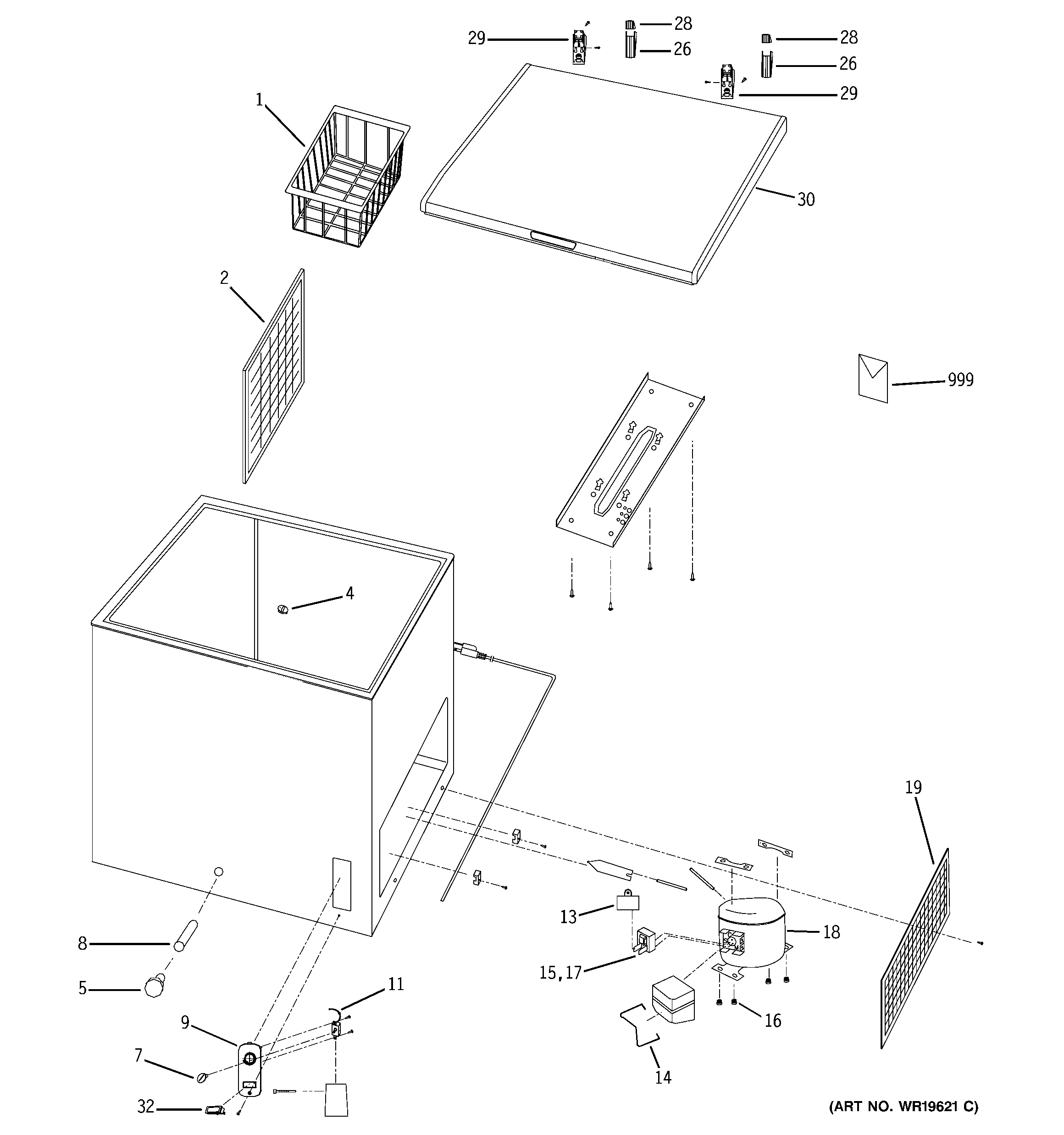 FREEZER PARTS