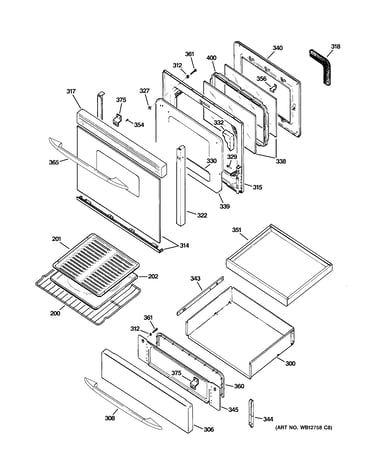 Door & drawer parts
