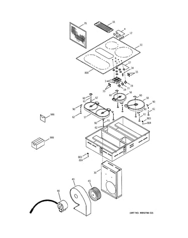 Control panel & cooktop