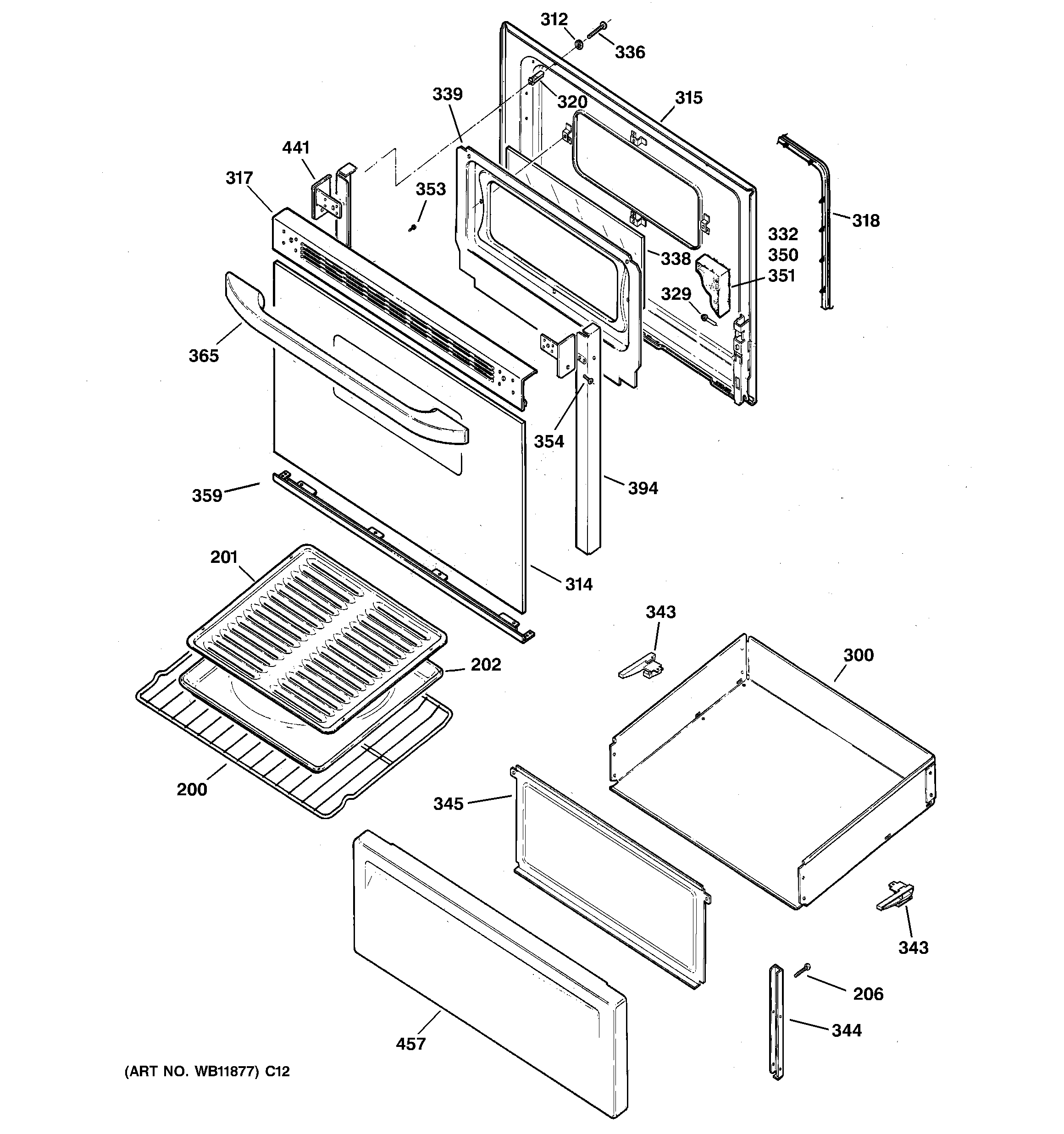Door & drawer parts