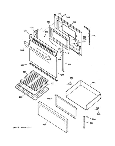 Door & drawer parts