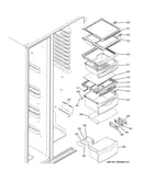 Fresh food shelves