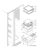 Fresh food shelves