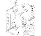 GE ESS25LSRBSS fresh food section diagram