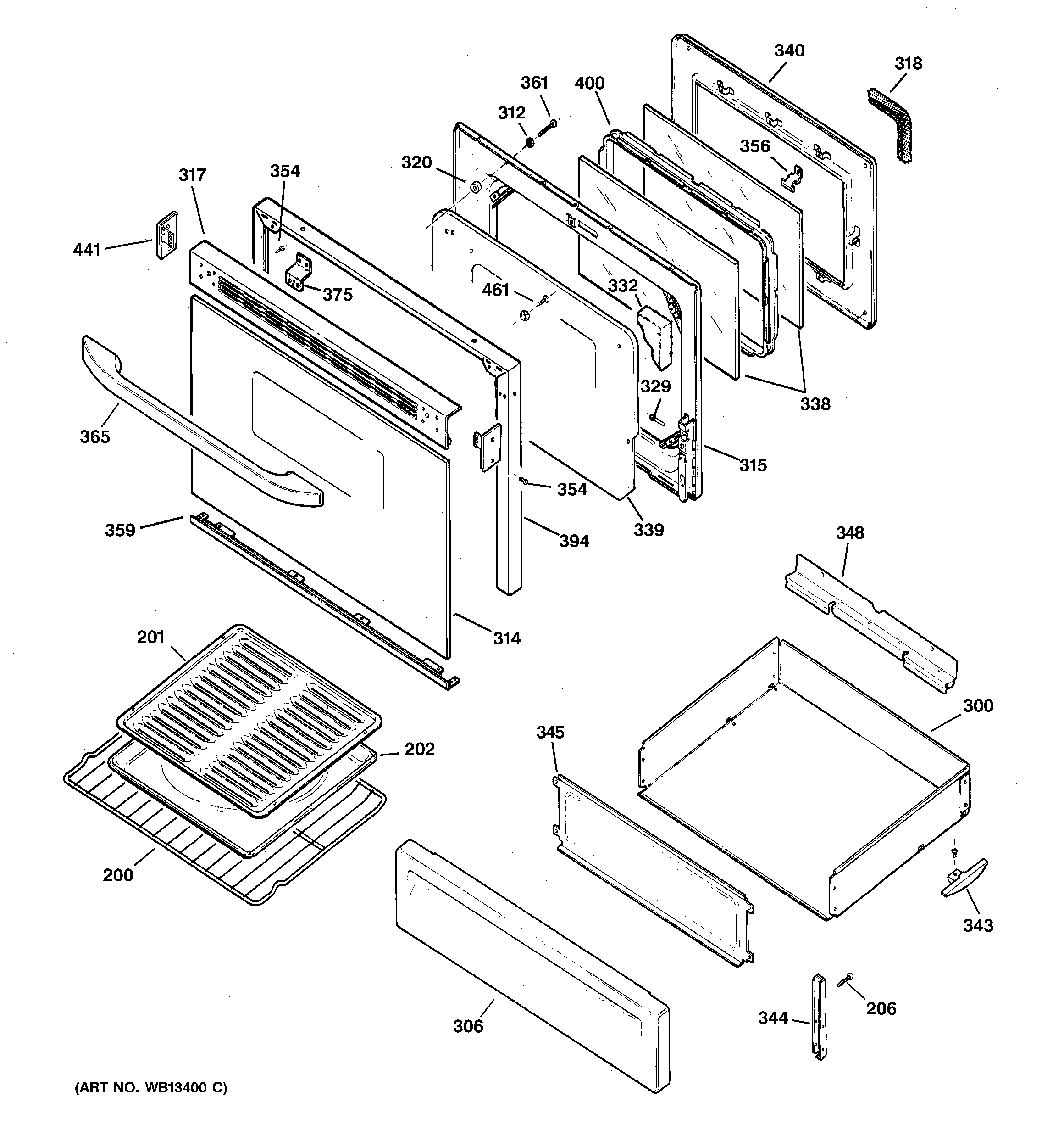 Door & drawer parts