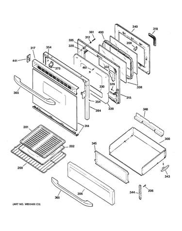 Door & drawer parts
