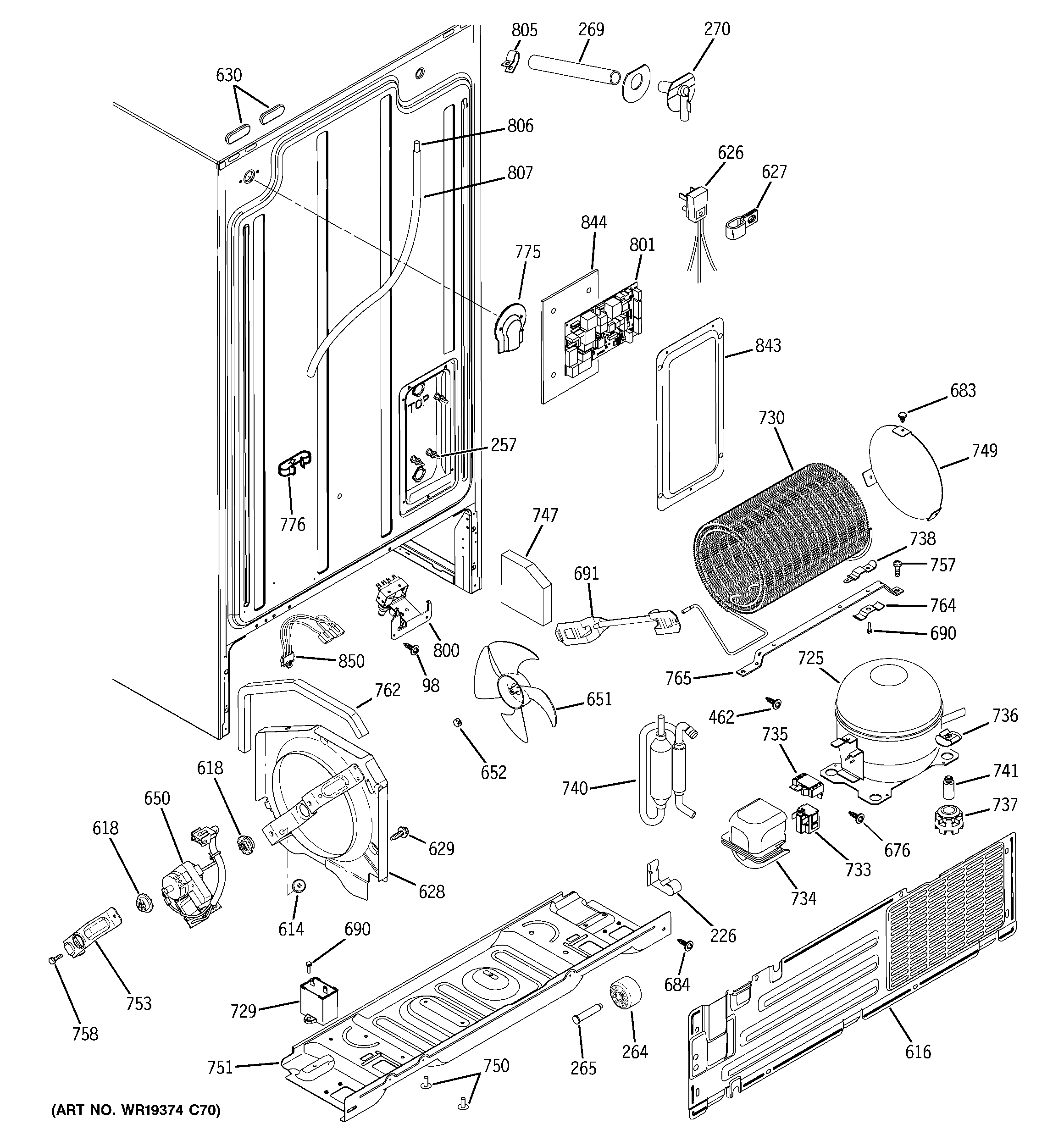 SEALED SYSTEM & MOTHER BOARD