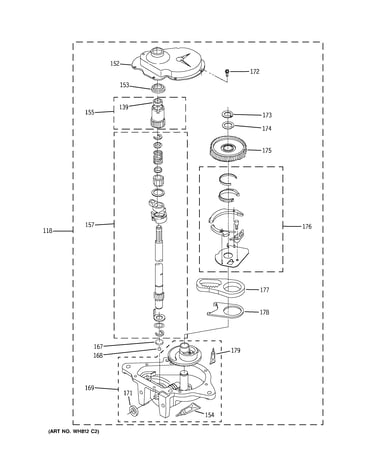 Gearcase parts