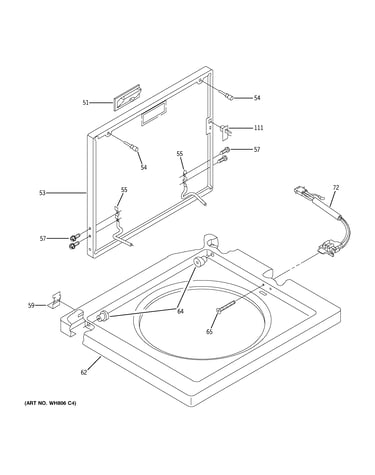 Washer top & lid
