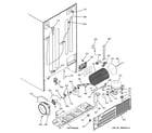 GE PSG25NGSAFBB sealed system & mother board diagram