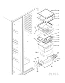Fresh food shelves