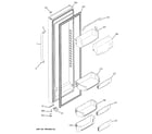 GE GSC23LSRCSS fresh food door diagram