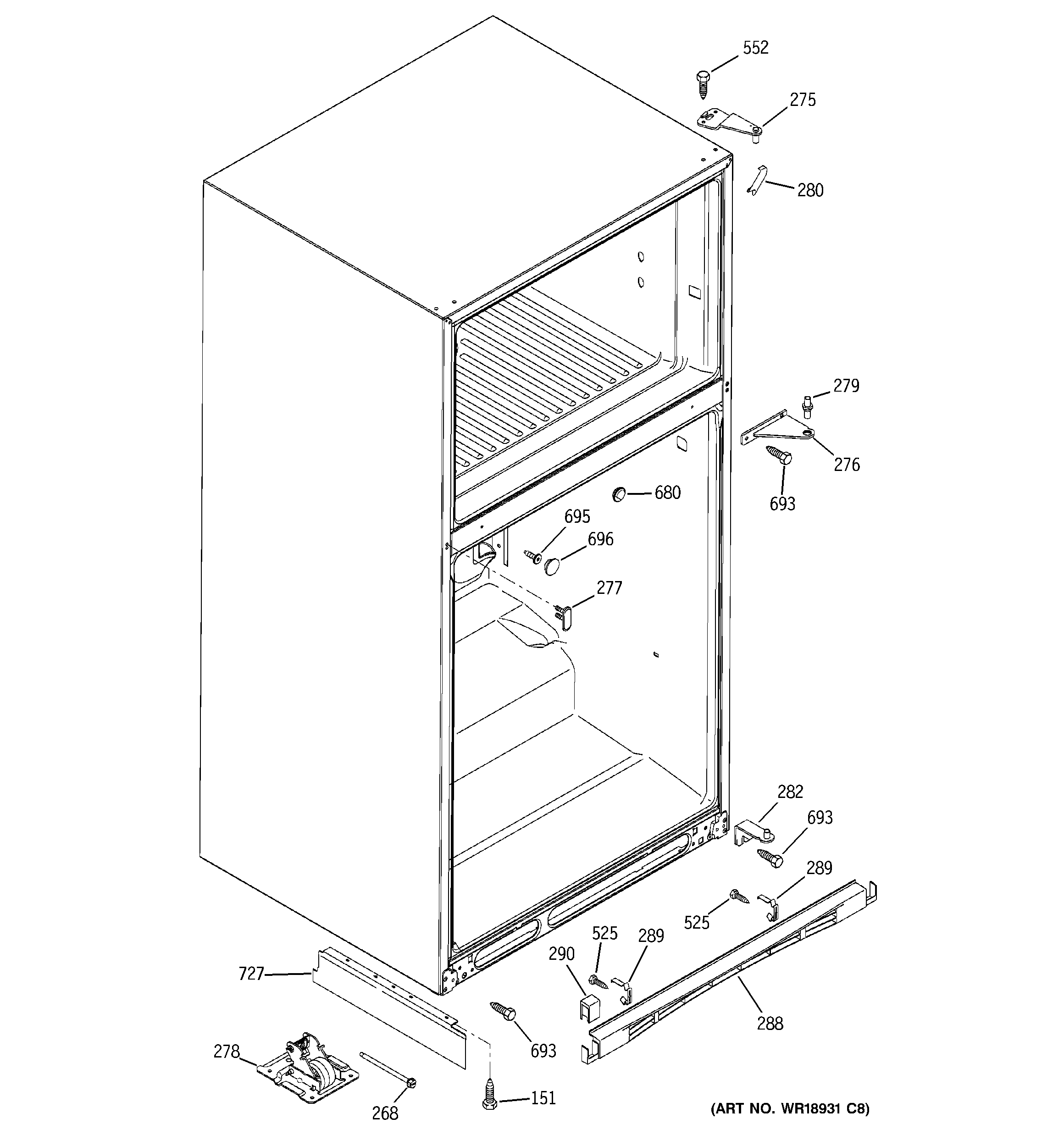 Case parts
