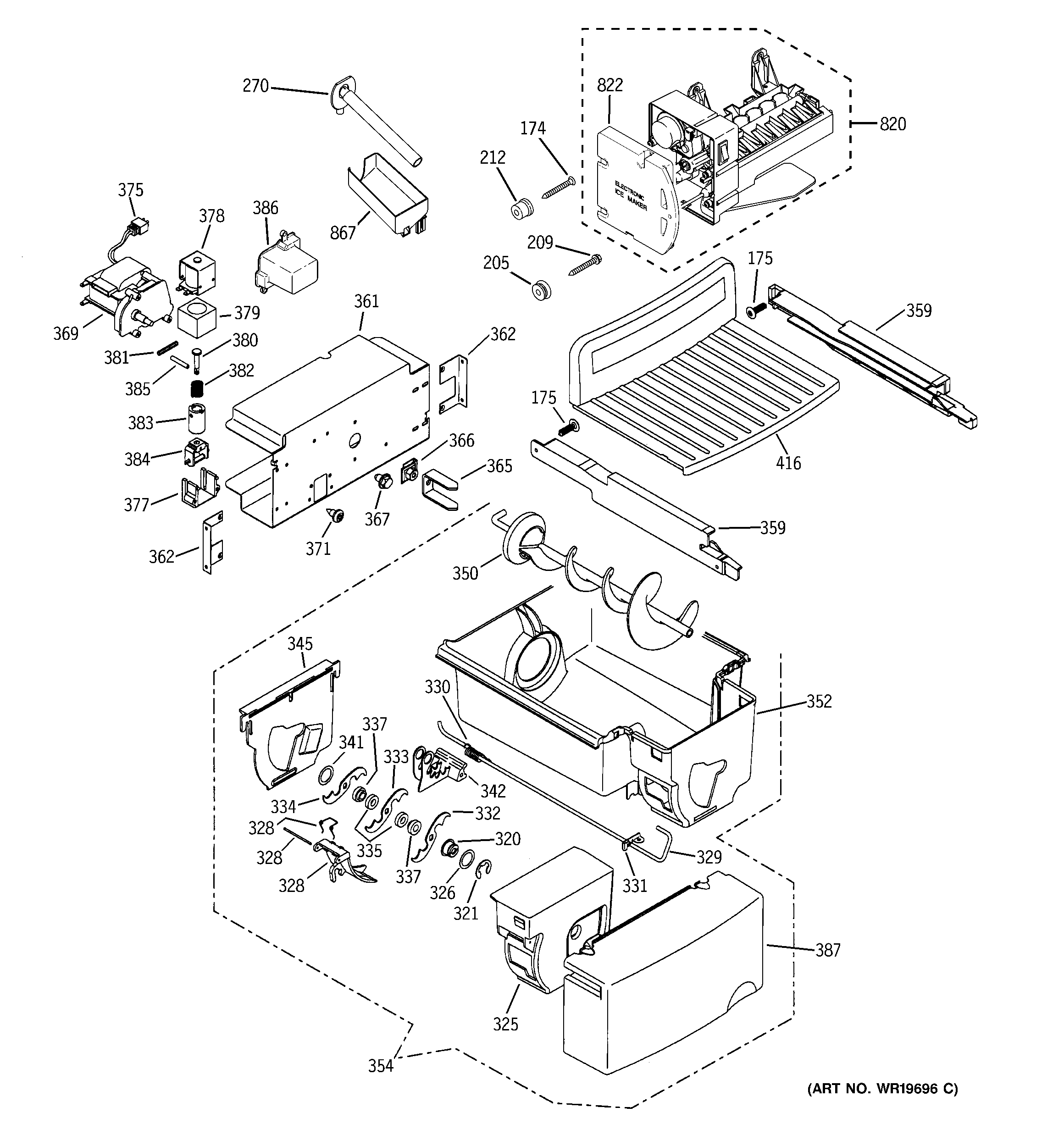 ICE MAKER & DISPENSER