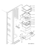 Fresh food shelves