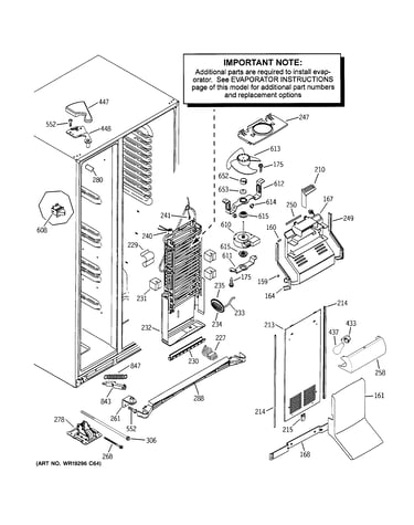 Freezer section