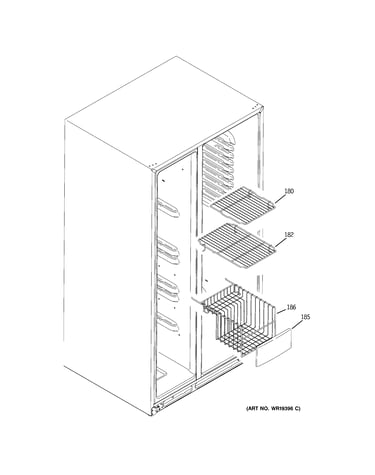 Freezer shelves