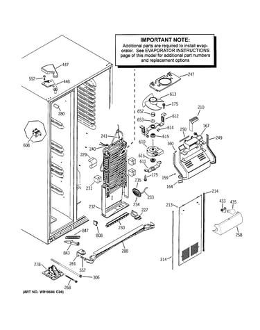 Freezer section