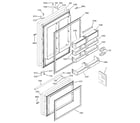 GE ZICS360NRBRH doors diagram