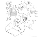 GE ZICS360NRBRH sealed system & mother board diagram