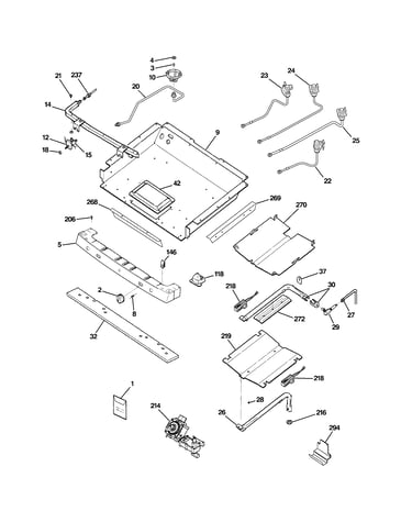 Gas & burner parts