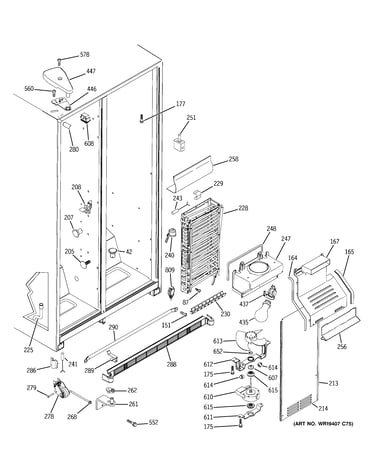 Freezer section