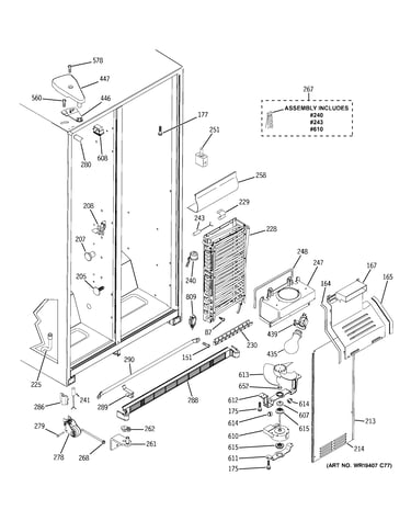 Freezer section