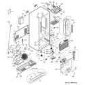 GE GBS22HBRBBB cabinet diagram