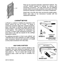 GE ESF25LGRCWW evaporator instructions diagram