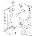 GE ESF25LGRCWW fresh food section diagram